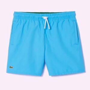 LACOSTE Quick Dry Swim Trunks Unlined sz 6